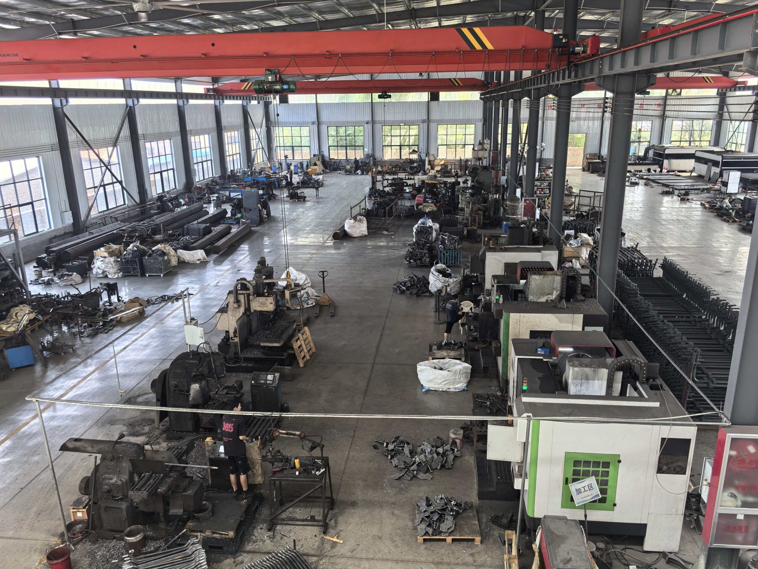 Leiying heavy truck parts factory workshop overview